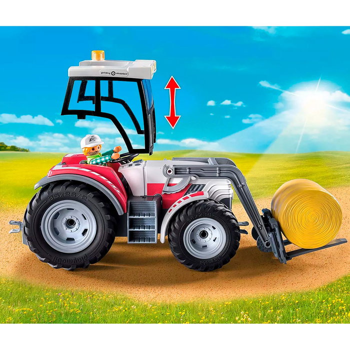 Playmobil Tractor Grande con Accesorios Country 71305 - 31 Piezas con Estación de Carga Eléctrica, Multilingüe, +4 Años Playmobil Tractor Grande con Accesorios Country 71305 - 31 Piezas con Estación de Carga Eléctrica, Multilingüe, +4 Años