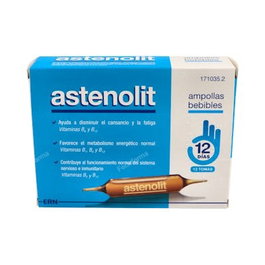 Astenolit Ampollas Bebibles 12 Unidades
