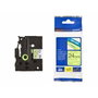 Brother TZE-C51 Cinta Laminada de 24 mm, Negro sobre Amarillo Fluorescente, 5 m