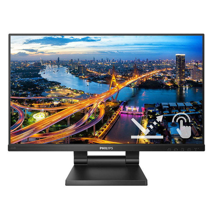 Philips 222B1TC/00 Monitor Táctil 21.5 pulg Full HD IPS Negro Philips 222B1TC/00 Monitor Táctil 21.5 pulg Full HD IPS Negro