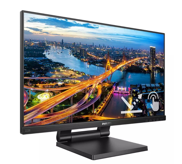 Philips 222B1TC/00 Monitor Táctil 21.5 pulg Full HD IPS Negro Philips 222B1TC/00 Monitor Táctil 21.5 pulg Full HD IPS Negro
