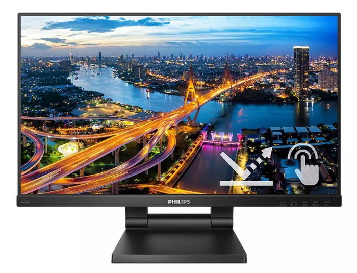 Philips 222B1TC/00 Monitor Táctil 21.5 pulg Full HD IPS Negro Philips 222B1TC/00 Monitor Táctil 21.5 pulg Full HD IPS Negro
