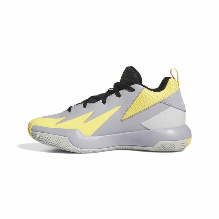 Zapatillas de Baloncesto para Niños Adidas Cross Em Up Select Mid Amarillo Gris