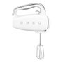 Smeg HMF01WHEU Batidora de Mano 250W 9 Velocidades Diseño Retro Color Crema