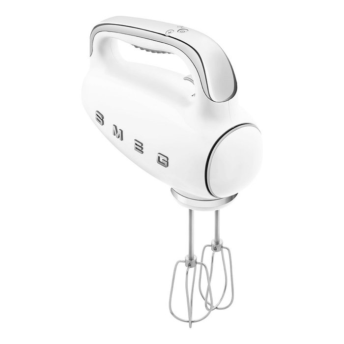 Smeg HMF01WHEU Batidora de Mano 250W 9 Velocidades Diseño Retro Color Crema