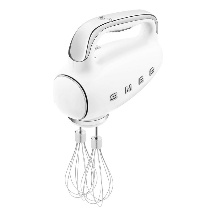 Smeg HMF01WHEU Batidora de Mano 250W 9 Velocidades Diseño Retro Color Crema