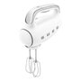 Smeg HMF01WHEU Batidora de Mano 250W 9 Velocidades Diseño Retro Color Crema