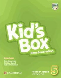 CAMBRIDGE, (TCHS).KID´S BOX NEW GENERATION 5.(BRITISH) TEACHER+DIGITAL