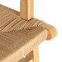 Silla Brazos Natural Madera 61 X 59 X 85 cm (Set de 2)