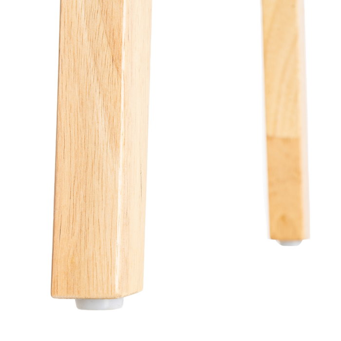 Silla Brazos Natural Madera 61 X 59 X 85 cm (Set de 2)