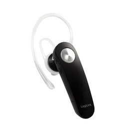 LogiLink Auricular Inalámbrico con Gancho para el Oído para Llamadas y Música