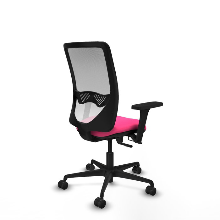 PIQUERAS Y CRESPO Silla de oficina Zulema Rosa con mecanismo Sincro/Traslack PIQUERAS Y CRESPO Silla de oficina Zulema Rosa con mecanismo Sincro/Traslack