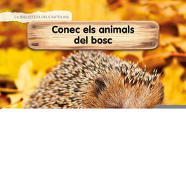 ANIMALLIBRES, S.L. Conec els animals del bosc, Celine Lamour-crochet - Biblioteca del Ratolins