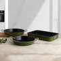 Quid Tartera Arrocera Naturalia 28x5 cm - 1,6 L Verde