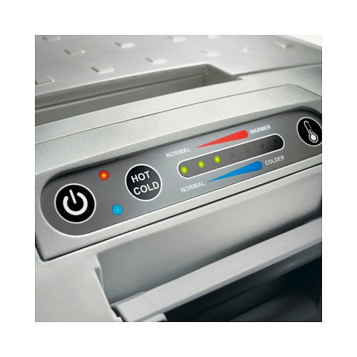 Dometic TropiCool TCX 14 Nevera Portátil Termoeléctrica 14L 12/24V 230V, Negro/Gris, 27°C de Enfriamiento, 41 dB, Clima T
