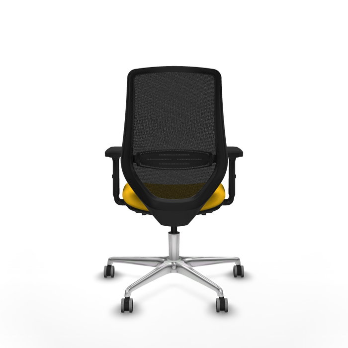 PIQUERAS Y CRESPO Silla de oficina Mardos con mecanismo Sincro/Traslack, Amarillo y Negro PIQUERAS Y CRESPO Silla de oficina Mardos con mecanismo Sincro/Traslack, Amarillo y Negro