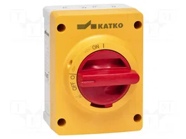 KATKO Interruptor de aislamiento KEM 340 YR M2, 3 polos, 40A