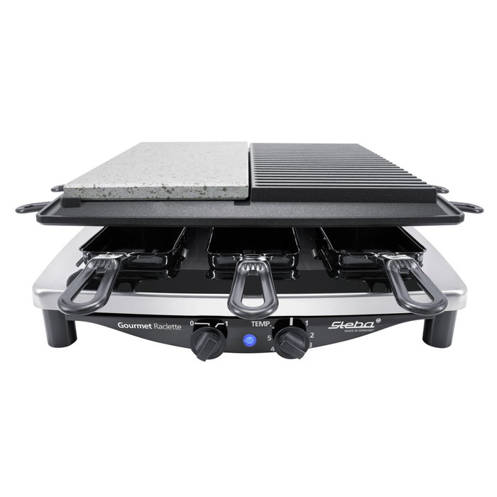 Steba RC 4 Plus Deluxe Chrome Raclette