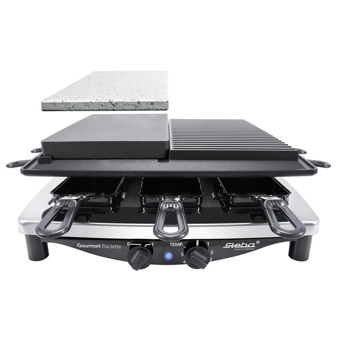 Steba RC 4 Plus Deluxe Chrome Raclette