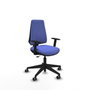 PIQUERAS Y CRESPO Silla de oficina Elche Azul claro con brazos 1D