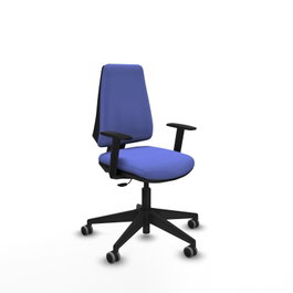 PIQUERAS Y CRESPO Silla de oficina Elche Azul claro