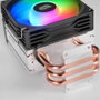 Mars Gaming MCPU-XU3 Disipador Aire CPU 90mm RGB 3 Heatpipes TDP 190W Intel AMD Negro