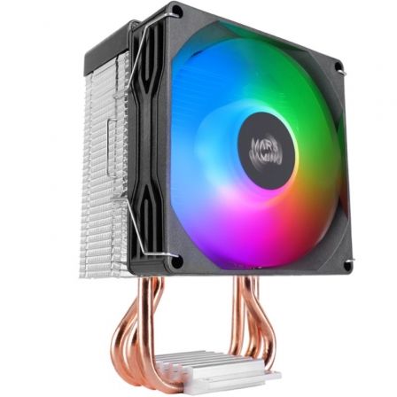 Mars Gaming MCPU-XU3 Disipador Aire CPU 90mm RGB 3 Heatpipes TDP 190W Intel AMD Negro