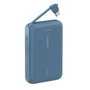 Belkin Power Bank BoostCharge 10.000 mAh con cable USB-C integrado, Azul