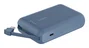 Belkin Power Bank BoostCharge 10.000 mAh con cable USB-C integrado, Azul