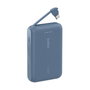 Belkin Power Bank BoostCharge 10.000 mAh con cable USB-C integrado, Azul