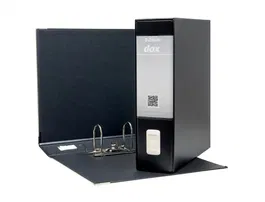 Archivador rellenable Rexel Dox 1 Negro A4