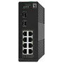 Level One IGS-2110P Switch Industrial Gigabit PoE de 10 Puertos