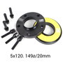 Omp Separadores Rueda 20mm PCD 5x120 CB 72.5 Tornillo M12x1.5 + M14x1.25 OMPS08832001