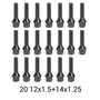 Omp Separadores Rueda 20mm PCD 5x120 CB 72.5 Tornillo M12x1.5 + M14x1.25 OMPS08832001