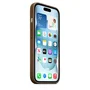 Apple MT3C3ZM/A Funda con MagSafe para iPhone 15 (6.1") Gris Pardo - Microsarga Trenzada, Reciclada, Protección contra Caídas y Rayones