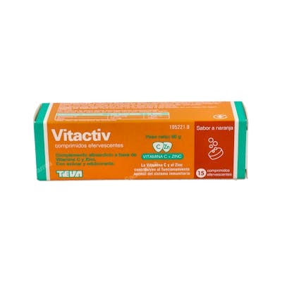 VITACTIV 15 Comp Efervescentes