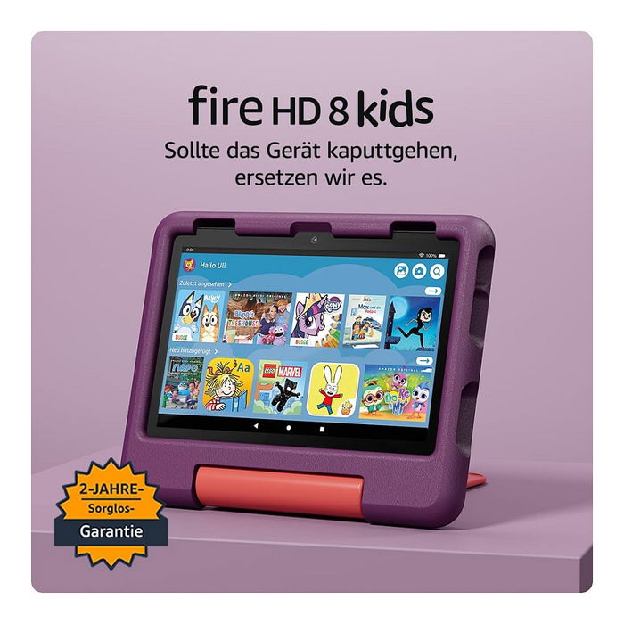 Amazon Fire HD 8 Kids Tablet (2024) WiFi 32GB Tablet Infantil para 3 a 7 Años Color Violeta B0CVDWHGG5