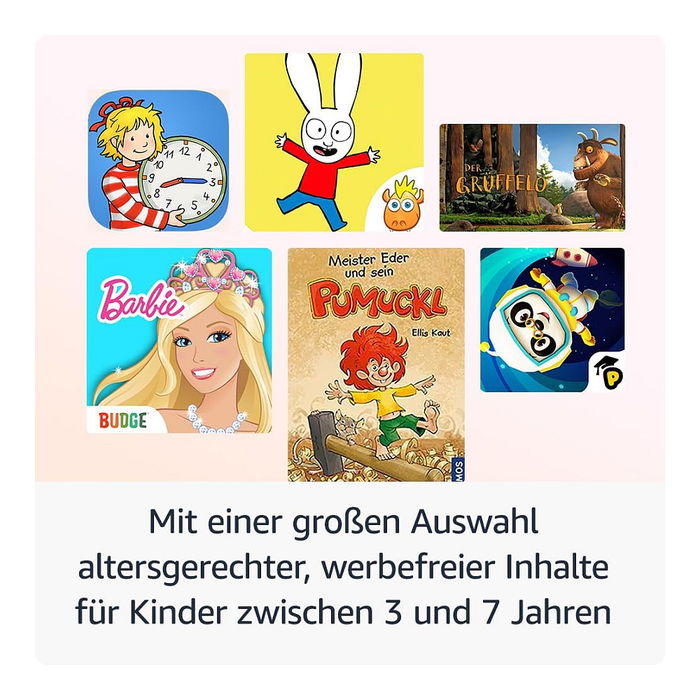 Amazon Fire HD 8 Kids Tablet (2024) WiFi 32GB Tablet Infantil para 3 a 7 Años Color Violeta B0CVDWHGG5