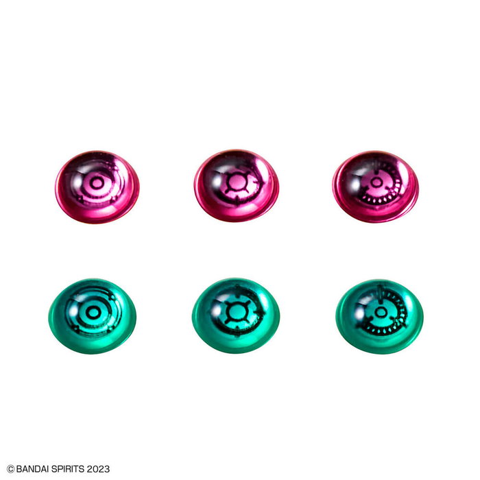BANDAI HOBBY Pegatinas Lente 3D Customize Material 30MM / 30MS efecto lenticular 30mm rosa y verde