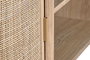 DKD Home Decor Morefond rejilla 23 Mueble TV Moderno Natural 120 x 43.5 x 60 cm