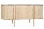 DKD Home Decor Morefond rejilla 23 Mueble TV Moderno Natural 120 x 43.5 x 60 cm