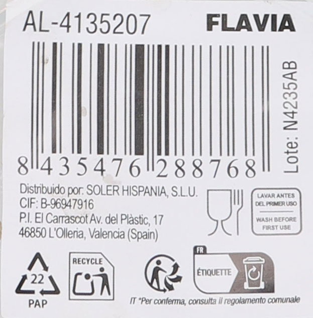 Alfares Copa Cava 20cl Flavia Vega