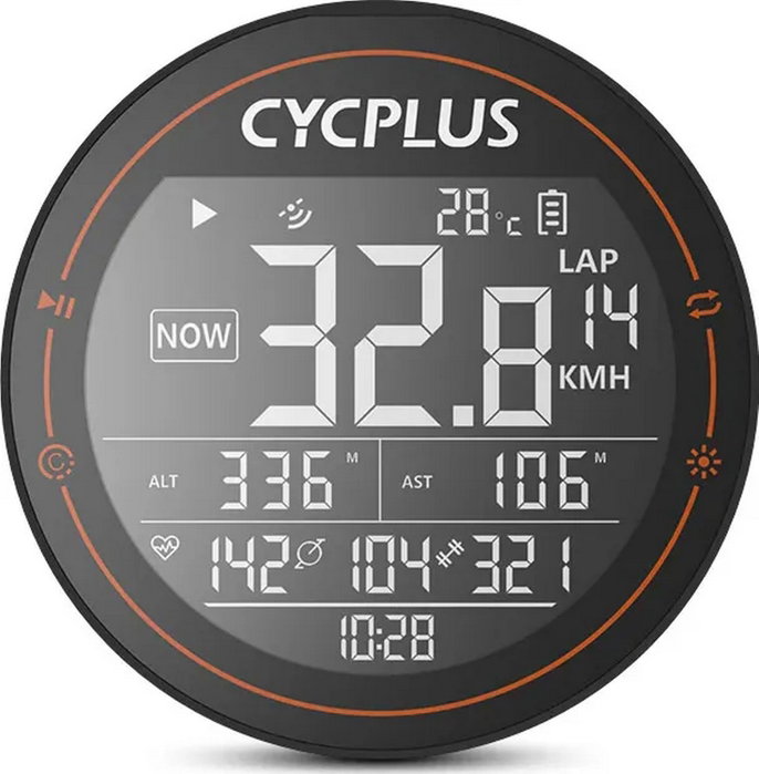 Cycplus M2 Ciclocomputador GPS ANT+ Bluetooth Batería 1100 mAh Impermeable Negro Cycplus M2 Ciclocomputador GPS ANT+ Bluetooth Batería 1100 mAh Impermeable Negro
