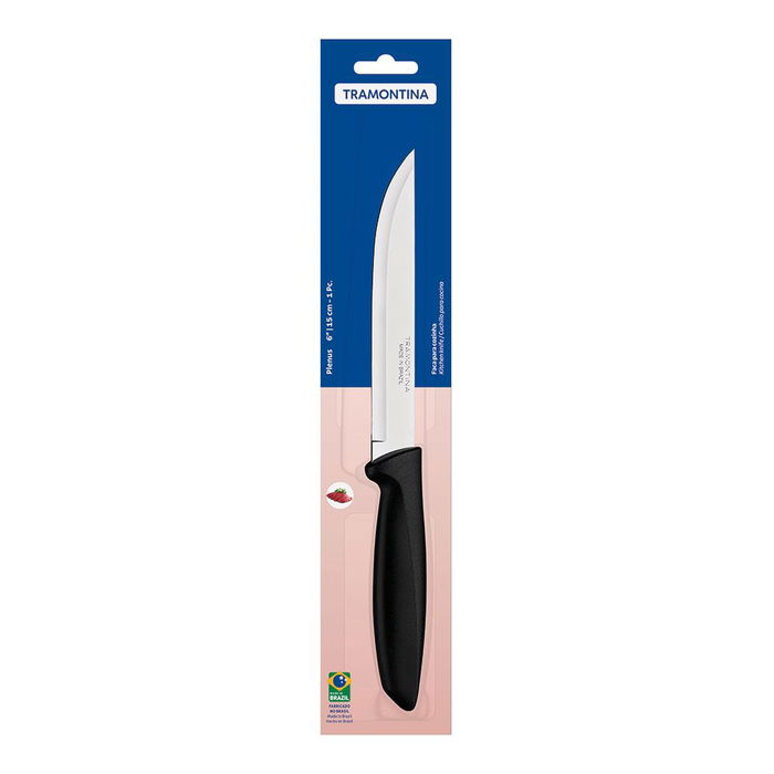 Tramontina Cuchillo de Cocina Plenus Acero Inoxidable Hoja 152.4 mm Negro