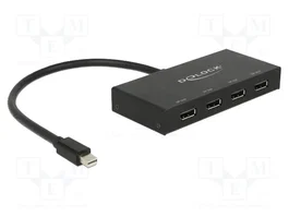 DeLOCK 87693 Divisor de vídeo 1x mini DisplayPort a 4x DisplayPort 4K