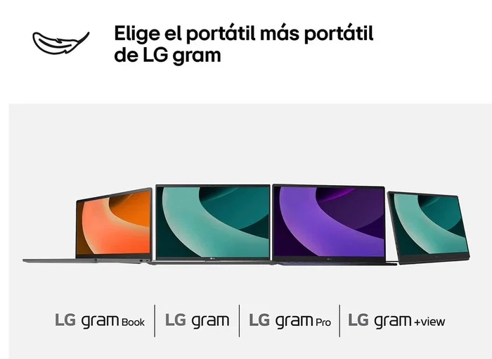 LG Portátil LG gram 16Z90RU-G.AA55B 16 pulg WQXGA Intel Core i5 16GB RAM 512GB SSD Negro