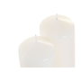 DKD Home Decor Set de 2 Velas de Cera de Parafina Blanco, 520 g