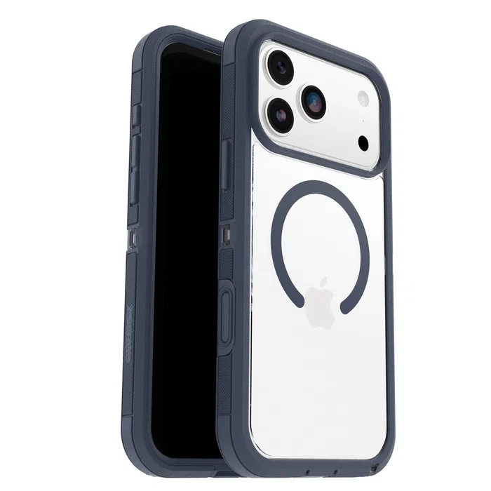 OtterBox Defender Pro XT Clear Series para Apple iPhone 17 Pro Max, Negro OtterBox Defender Pro XT Clear Series para Apple iPhone 17 Pro Max, Negro