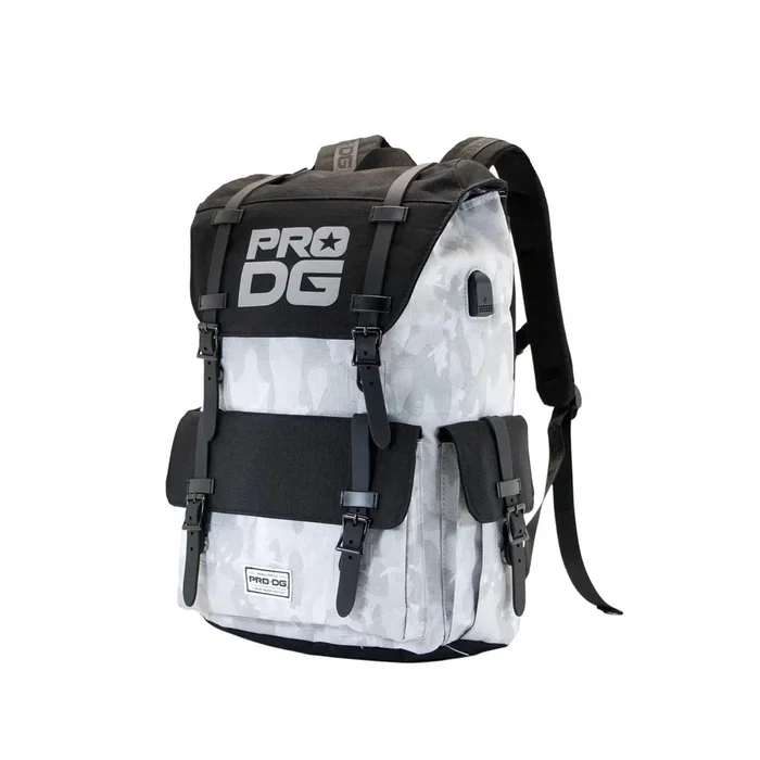 Pro-Dg Mochila PRO-DG Gris Urbana Transpirable con Puerto USB para Portátil y Tablet 44x34x17cm