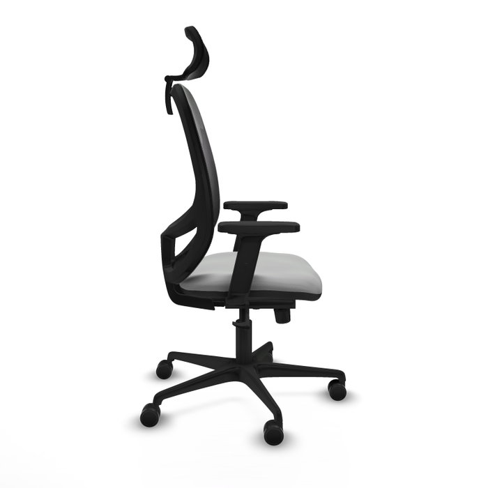 PIQUERAS Y CRESPO Silla de oficina Cilanco con mecanismo Sincro, Gris claro y Negro PIQUERAS Y CRESPO Silla de oficina Cilanco con mecanismo Sincro, Gris claro y Negro